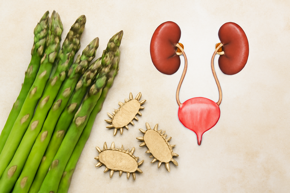 asperges et infections urinaires