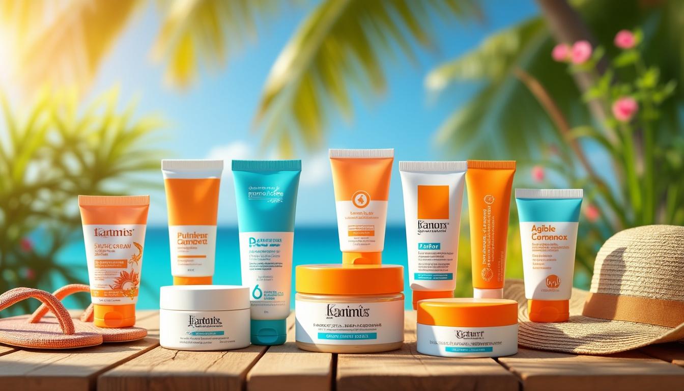 découvrez notre sélection des 10 meilleures crèmes pour apaiser les coups de soleil, avec des conseils pour bien les choisir, les appliquer efficacement et adopter les bonnes précautions pour protéger votre peau.