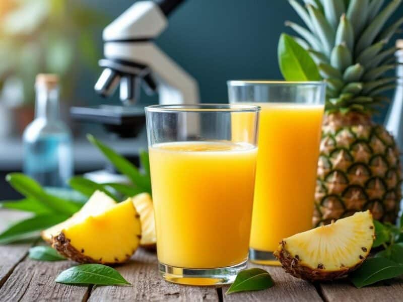 découvrez les bienfaits du jus d’ananas sur la santé sexuelle, explorés à travers des études scientifiques récentes et fiables.