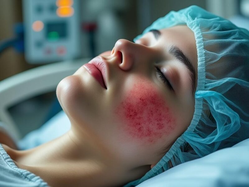 découvrez les causes possibles des rougeurs du visage après une anesthésie générale et les conseils pratiques pour les soulager efficacement.